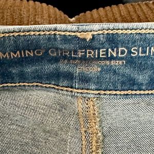 Chico’s So Slimming Girlfriend Slim Leg Jeans